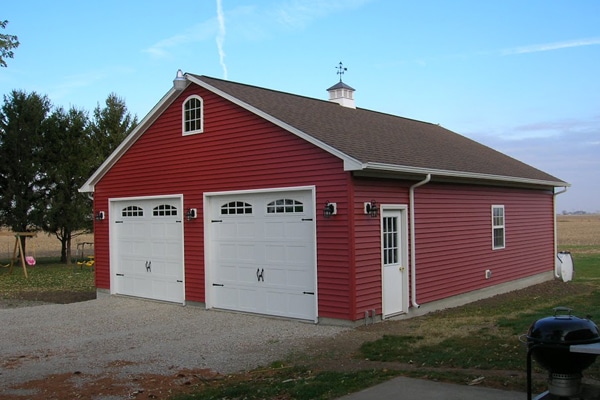 Garage in Mt. Pulaski - Coach House Garages of Decatur