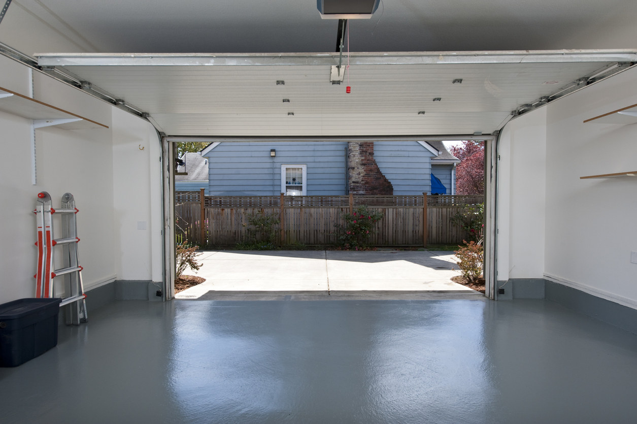 floor coating in home garage
