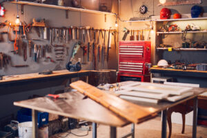 inside-view-of-garage-for-woodworking-or-brewing